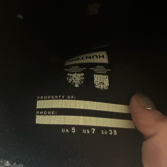 Hunter Original Short Rain Boot with Boot Sock - Picture 7 of 8